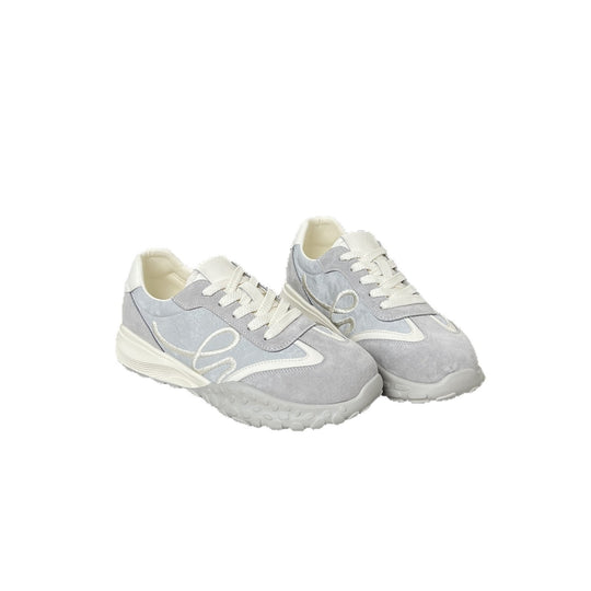 Damen Sportliche Sneakers mit gepolstertem Futter und rutschfester Laufsohle EB