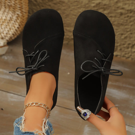 Damen Ballerinas mit elegantem Riemchen und schimmerndem Detail EB