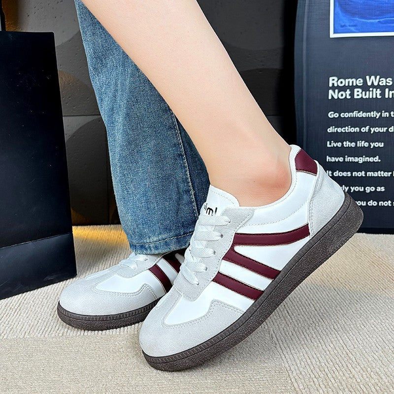 Damen Sportliche Sneaker mit rutschfester Laufsohle und atmungsaktivem Obermaterial EB