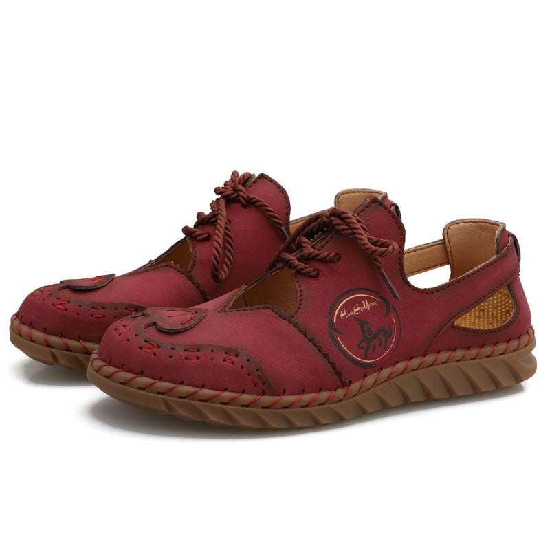 Damen Bequeme und atmungsaktive Freizeitschuhe mit spezieller Lochung EB