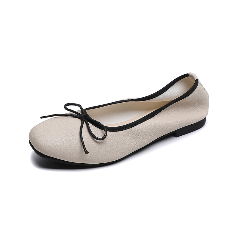 Damen Ballerinas mit elegantem Schleifenakzent und hochwertigem Obermaterial EB