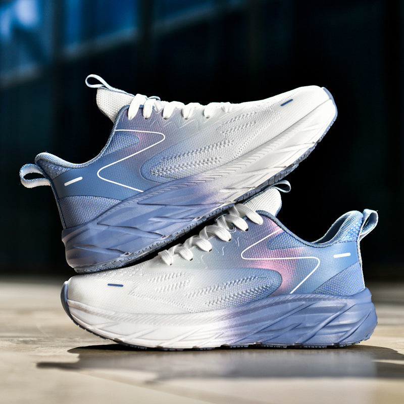 Unisex gedämpfte Straßenlauf-Sneaker mit reaktiver Hohlkern-Zwischensohle und atmungsaktivem Mesh-Upper EB