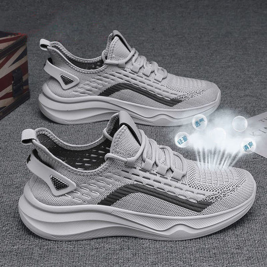 Damen Atmungsaktive Lauf-Sneaker mit flexibler Sohle und dämpfender Technologie EB