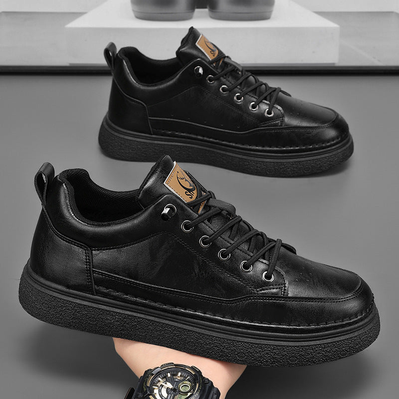 Damen Sneaker mit modernem Design und robustem Lederoberteil EB