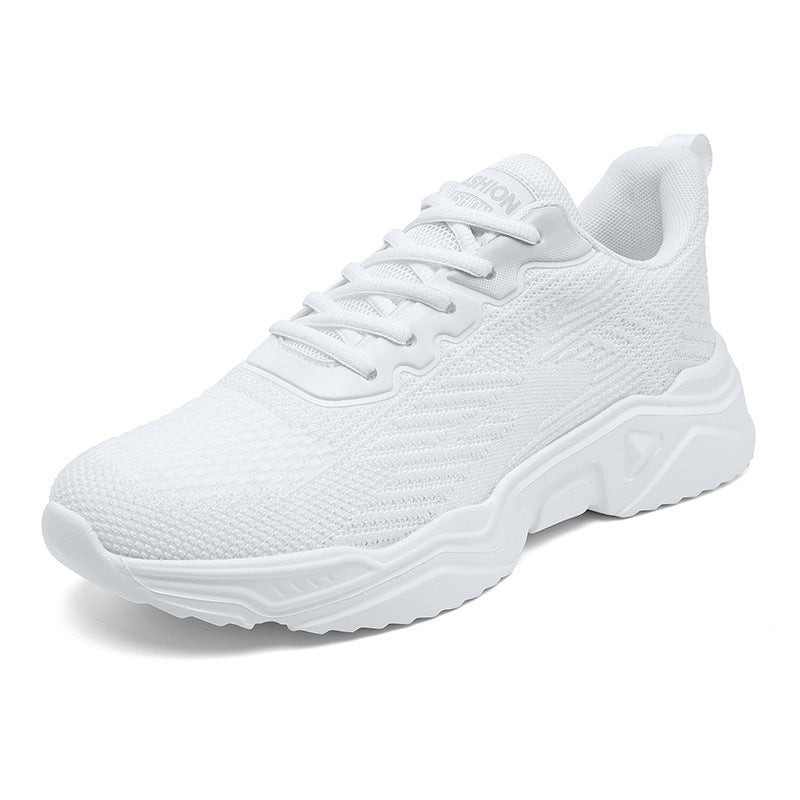 Damen Sportliche Sneaker mit atmungsaktivem Obermaterial und rutschfester Sohle EB