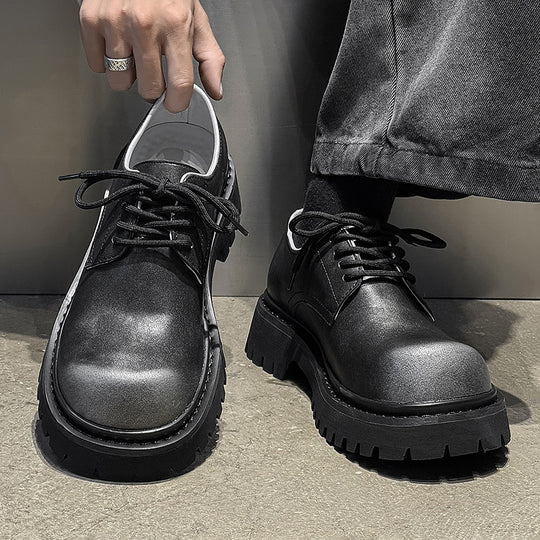 Damen Stabile und modische Schnürschuhe mit robustem Profil EB