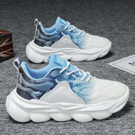 Damen Sportliche Chunky Sneakers mit atmungsaktivem Obermaterial und innovativem Dämpfungssystem EB