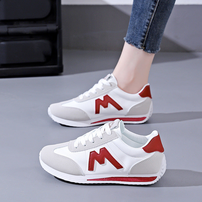 Damen Sneakers im sportlichen Retro-Stil mit atmungsaktivem Obermaterial EB