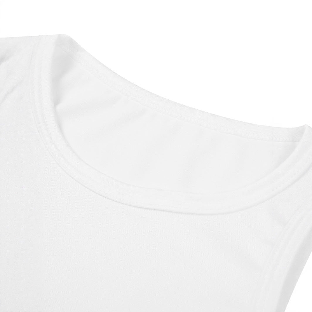 Damen Crop-T-Shirt mit kreativem Schriftzug und Schleifendetail EB