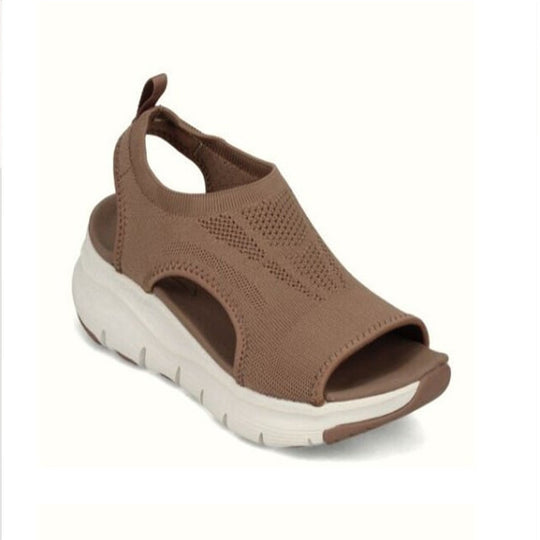 Damen Sportliche Sandalen mit atmungsaktivem Obermaterial und komfortabler Dämpfung EB