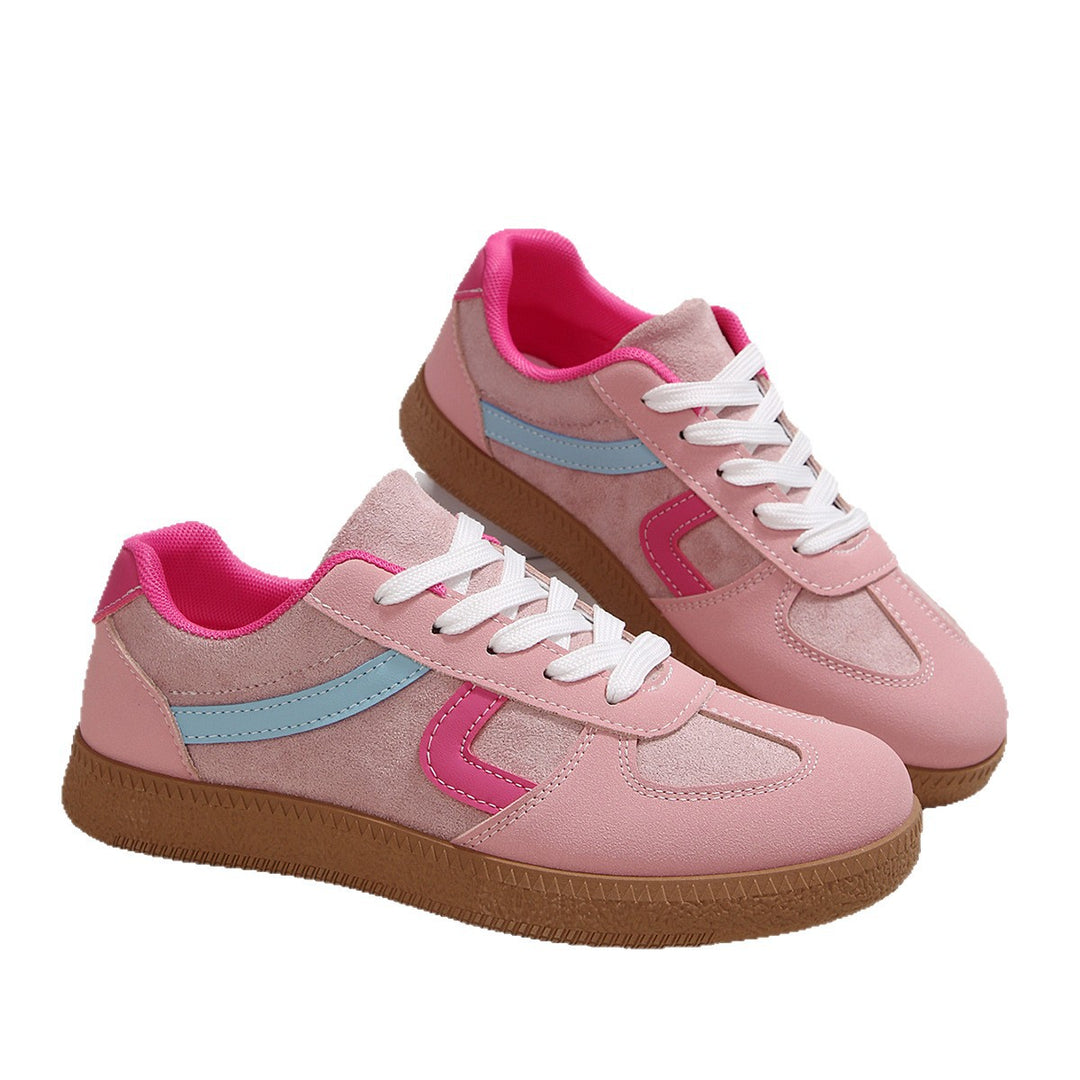 Damen Sportliche Sneaker mit modischem Obermaterial und bequemer Laufsohle EB
