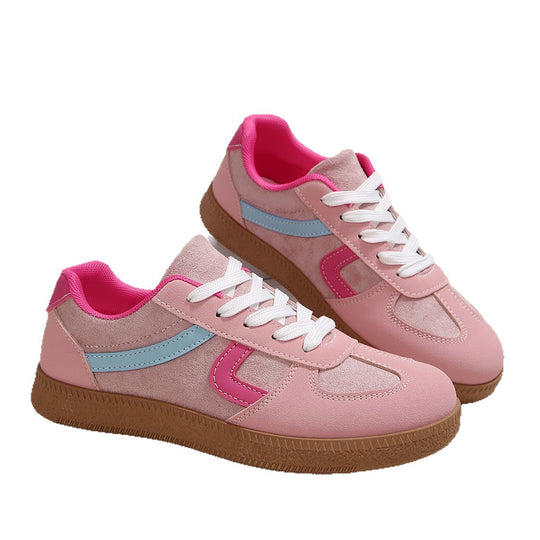 Damen Sportliche Sneaker mit modischem Obermaterial und bequemer Laufsohle EB