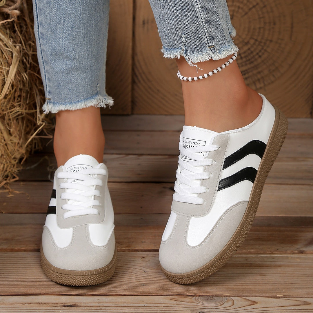 Damen lässige Slipper mit sportlichem Design EB