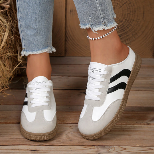 Damen lässige Slipper mit sportlichem Design EB