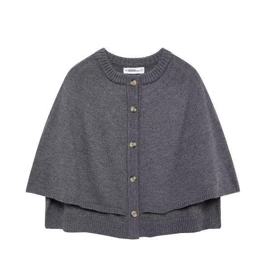 Damen Wolle Umhangjacke EB