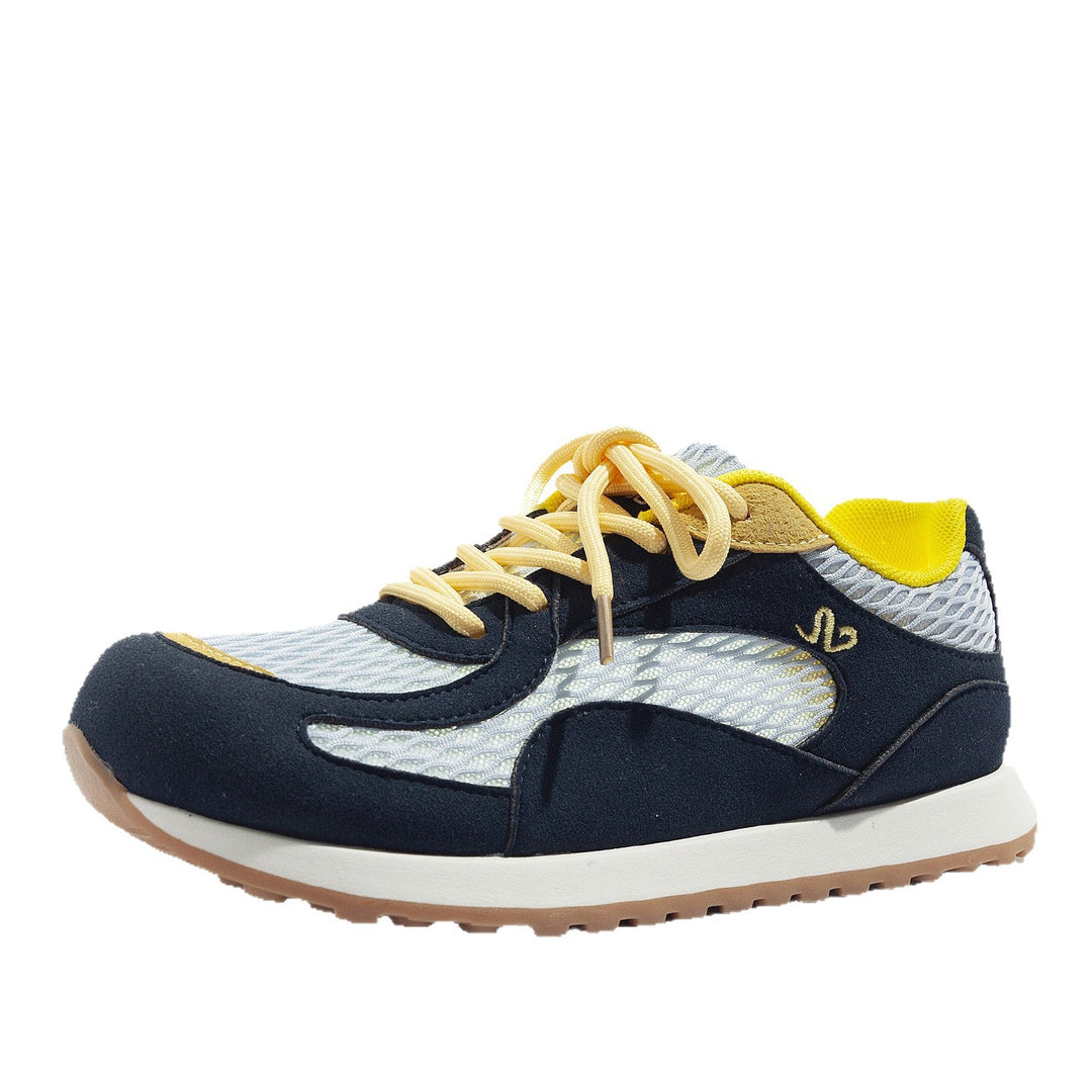 Damen Komfortable Freizeit-Sneaker mit atmungsaktiver Mesh-Oberfläche und rutschfester Sohle EB
