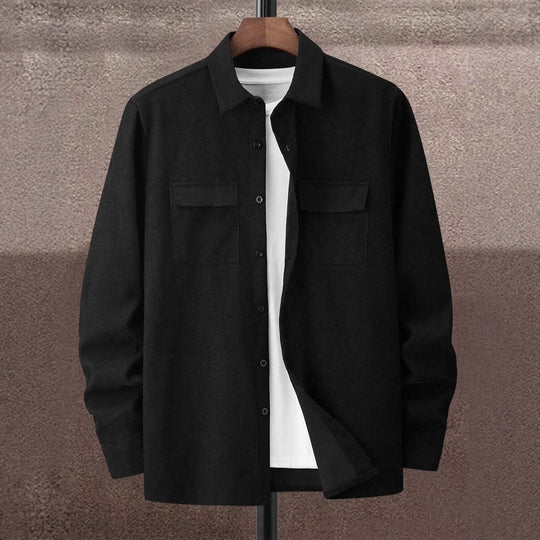 Herren Leichte und atmungsaktive Hemdbluse EB