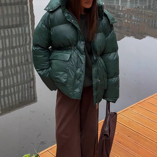 Damen modische Daunenjacke EB