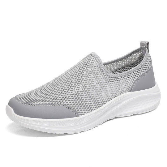 Unisex nan leichter Schlupf-Sneaker mit dreidimensionaler Netzstruktur, ergonomischer Dämpfung und Fersenlasche EB