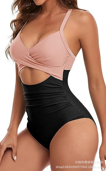 EB | Hohler rückenfreier Bikini mit engen Trägern