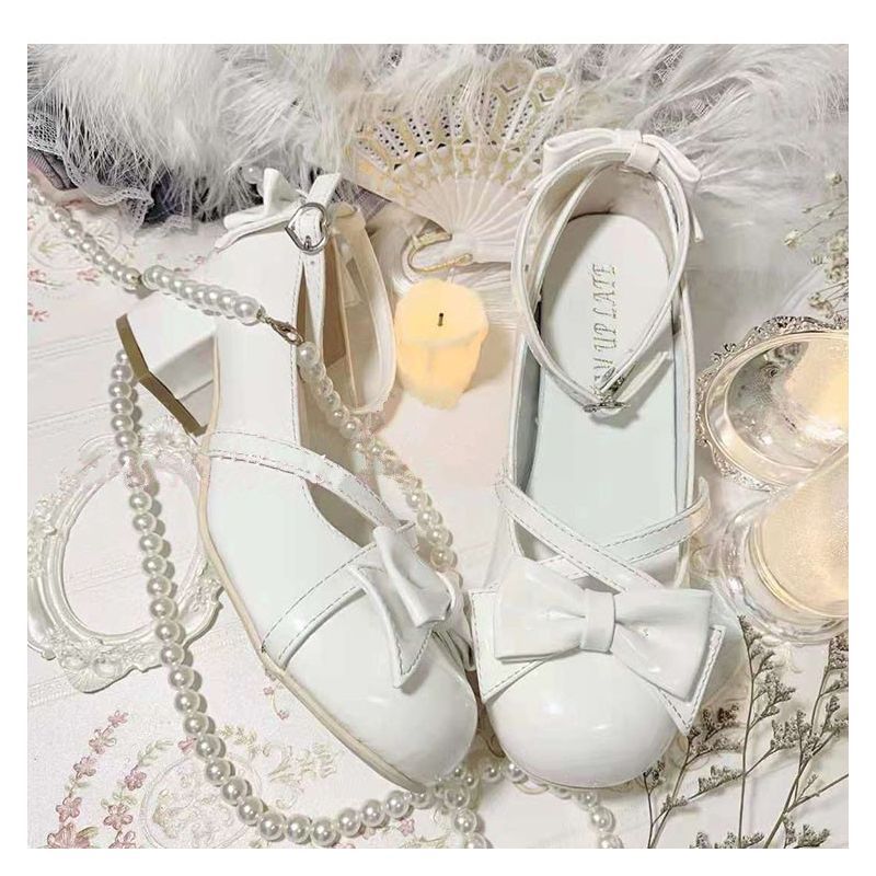 Damen elegante Sling Sandalen mit Schleifchen EB