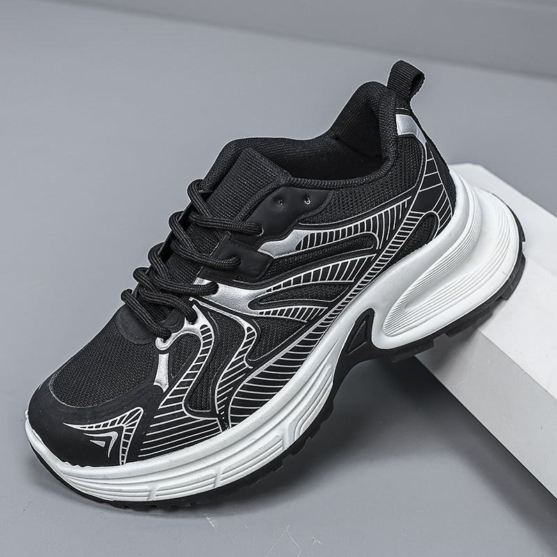 Damen Sportliche Sneakers mit atmungsaktiver Mesh-Oberfläche und stabilisierender Sohle EB