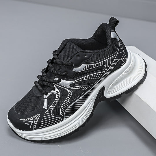 Damen Sportliche Sneakers mit atmungsaktiver Mesh-Oberfläche und stabilisierender Sohle EB