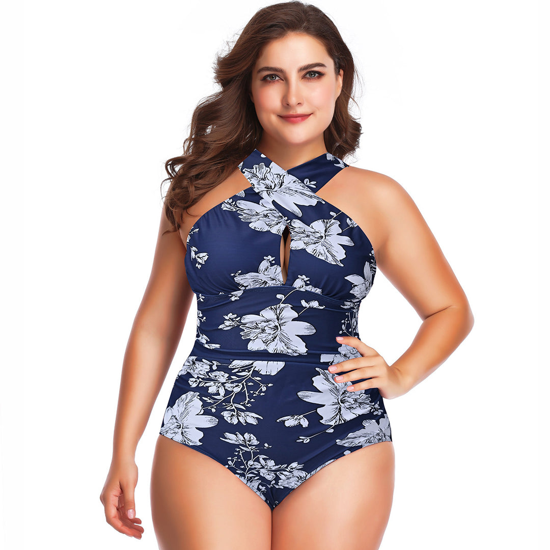 Damen Eleganter Wickelbadeanzug EB