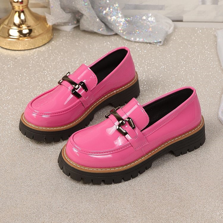 Damen Trendige und bequeme Slipper mit robustem Sohlenprofil EB