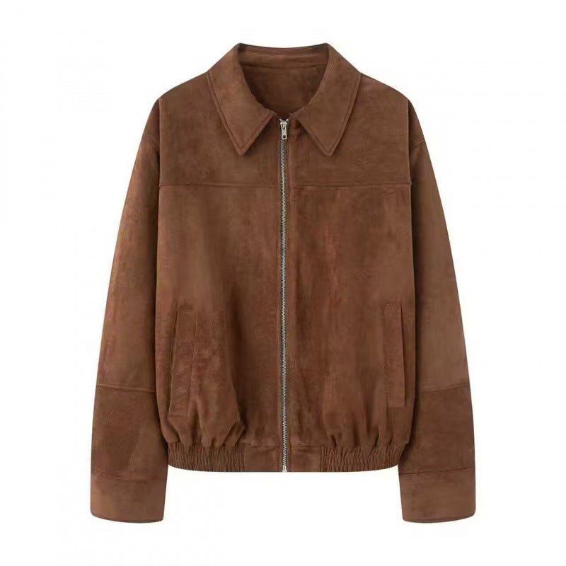 Damen lässige Echtjacke EB