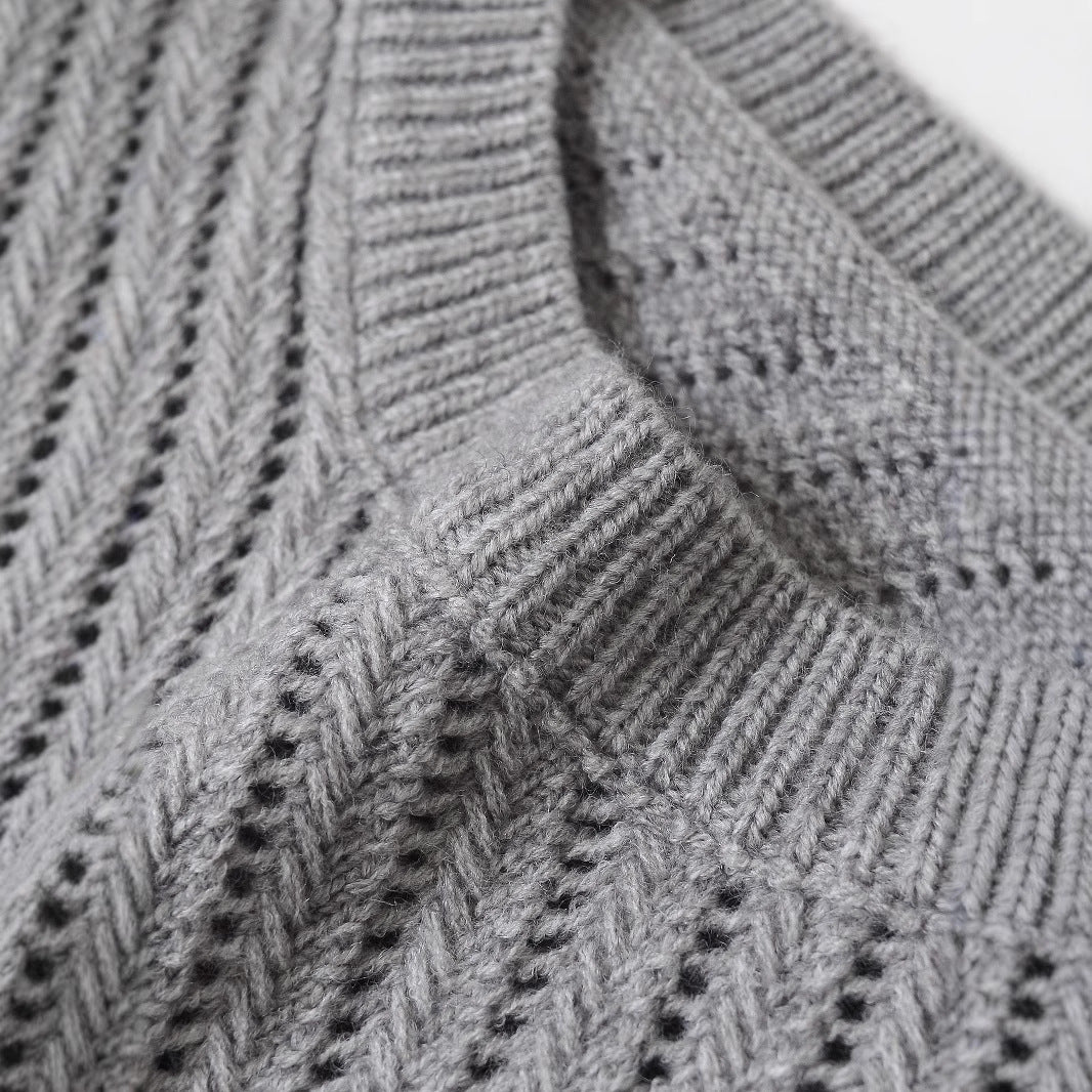 Damen Pullover im strukturierten Strickdesign EB