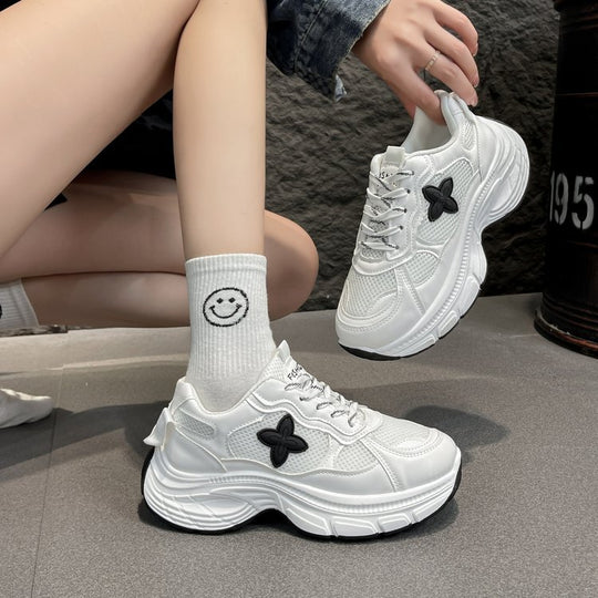 Damen sportive Sneakers mit einzigartigem Komfort und verspielten Akzenten EB