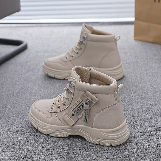 Damen High-Top Sneakers mit robustem Profil und modischem Design EB
