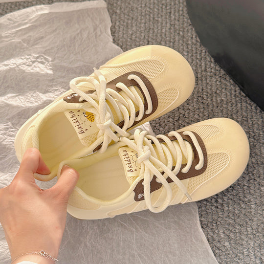 Damen Atmungsaktive Freizeitschuhe mit robustem Profil und modischen Akzenten EB