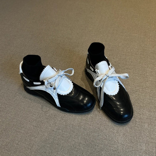 Damen modische Sneakers mit atmungsaktivem Obermaterial und rutschfester Sohle EB