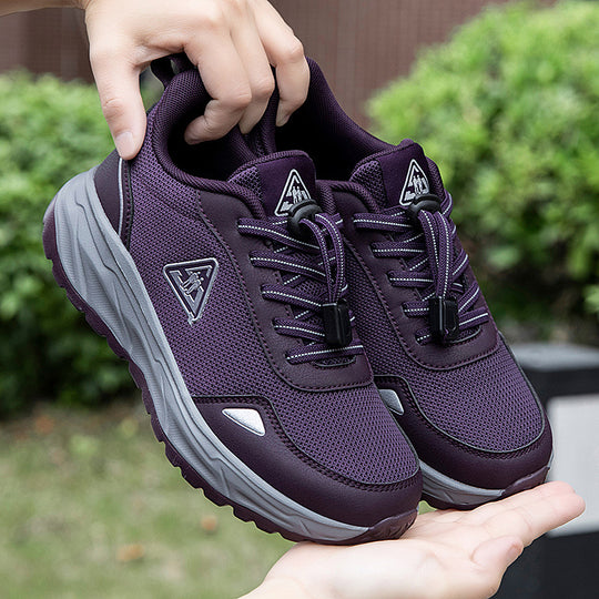 Damen Multifunktionale Sneaker mit atmungsaktivem Obermaterial und rutschfester Laufsohle EB