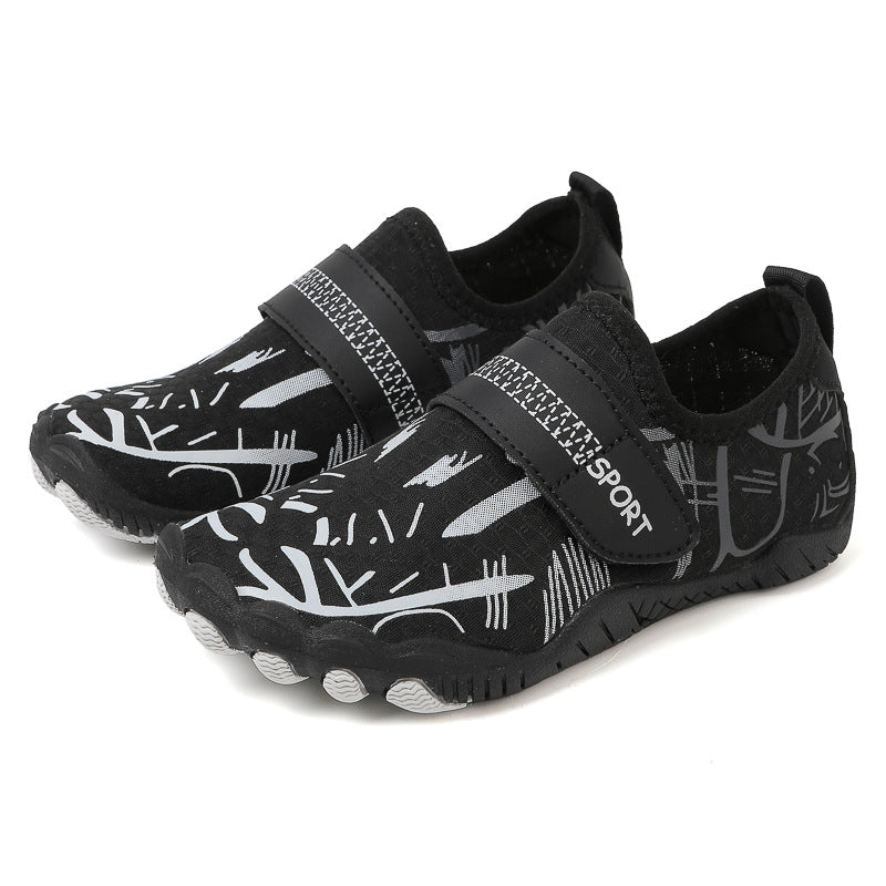 Damen Sportliche Wassersport-Schuhe mit rutschfester Sohle und flexiblem Klettverschluss EB