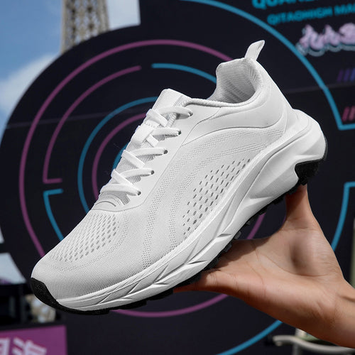 Damen Laufsneaker mit atmungsaktiver Mesh-Oberfläche und dämpfender Sohle EB