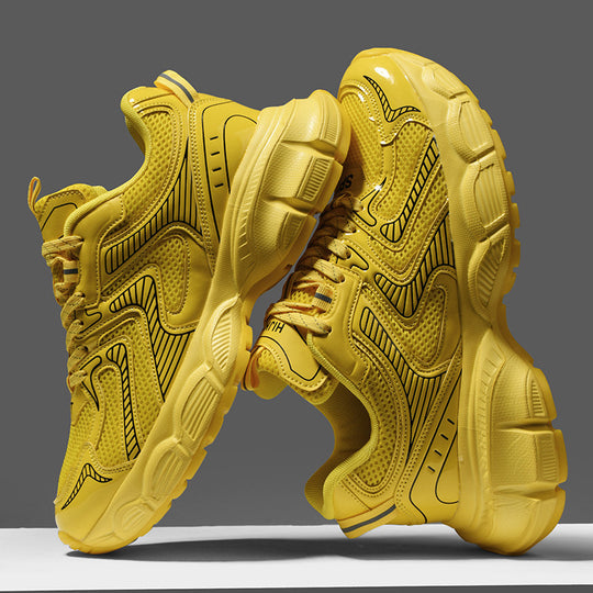 Damen Sportliche Sneakers mit innovativem Sohlen-Design EB