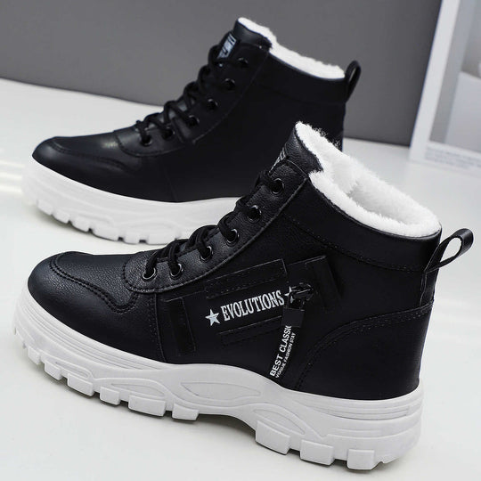 Damen Wärmende Winterstiefel mit rutschfester Sohle und gemütlichem Futter EB