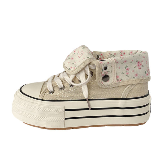 Damen Sportliche Sneakers mit atmungsaktivem Obermaterial und dämpfender Sohle EB