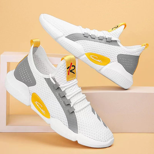 Damen Sportliche Freizeitschuhe mit atmungsaktivem Obermaterial und rutschfester Sohle EB