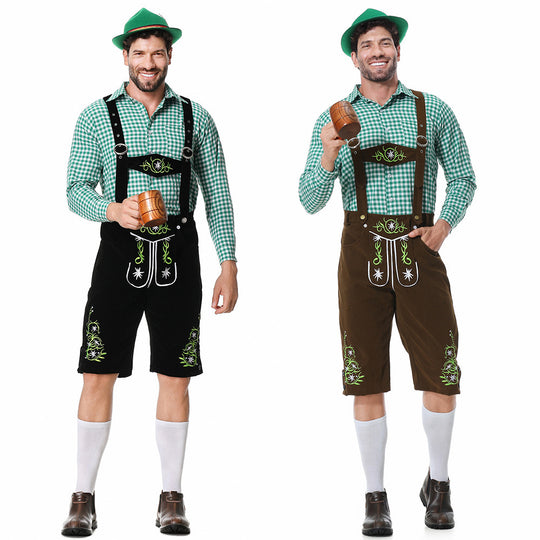 Herren Trachtenbekleidung mit kunstvoller Stickerei und strapazierfähigem Material EB