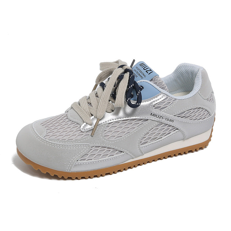 Damen Atmungsaktive Freizeit Sneakers mit innovativem Mesh-Obermaterial und rutschfester Sohle EB