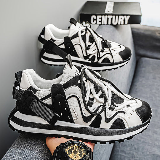 Damen Sportliche Multilayer-Sneaker mit innovativem Schnürsystem EB