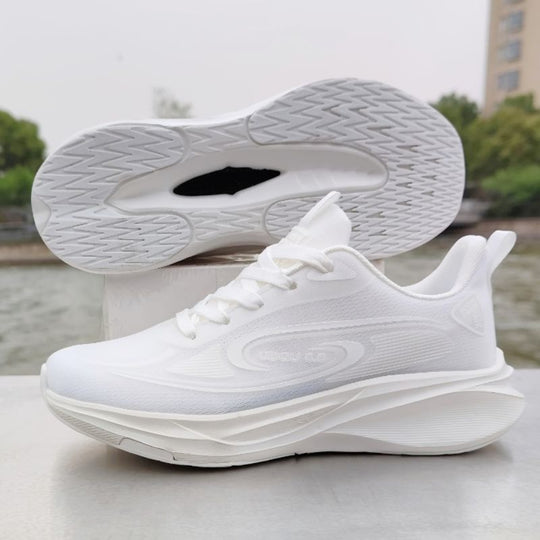 Damen Hochleistungs-Laufschuhe mit atmungsaktiver Mesh-Konstruktion und dämpfender Sohle EB