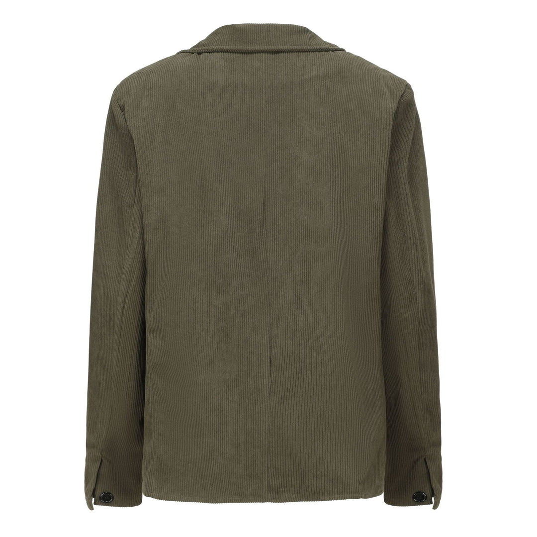 Herren modischer Cordblazer mit aufgesetzten Taschen EB