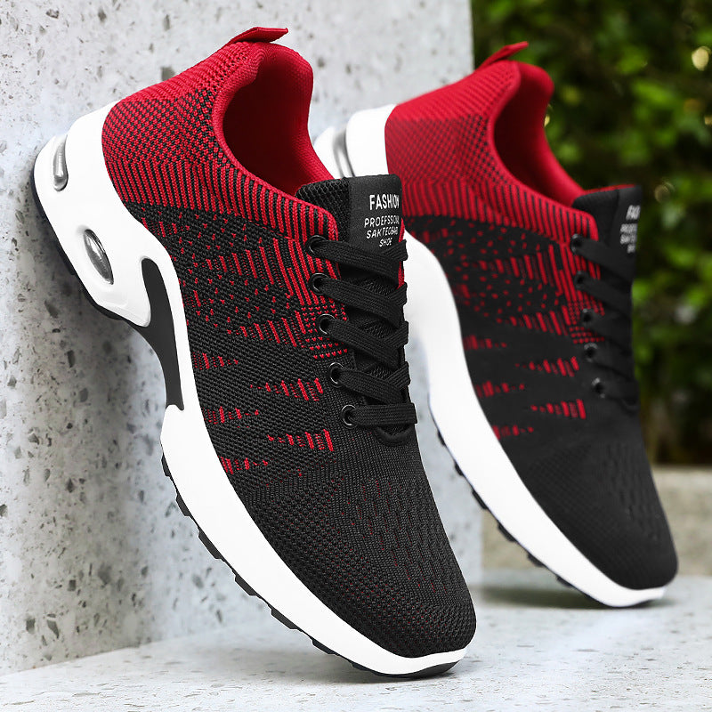 Damen Sportliche Sneaker mit atmungsaktivem Mesh-Obermaterial und dämpfender Sohle EB