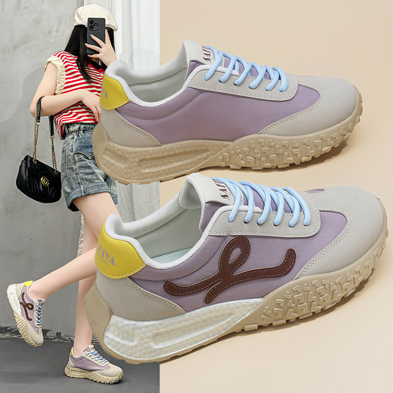 Damen Sportliche Sneakers mit dämpfender Sohle und modernem Design EB