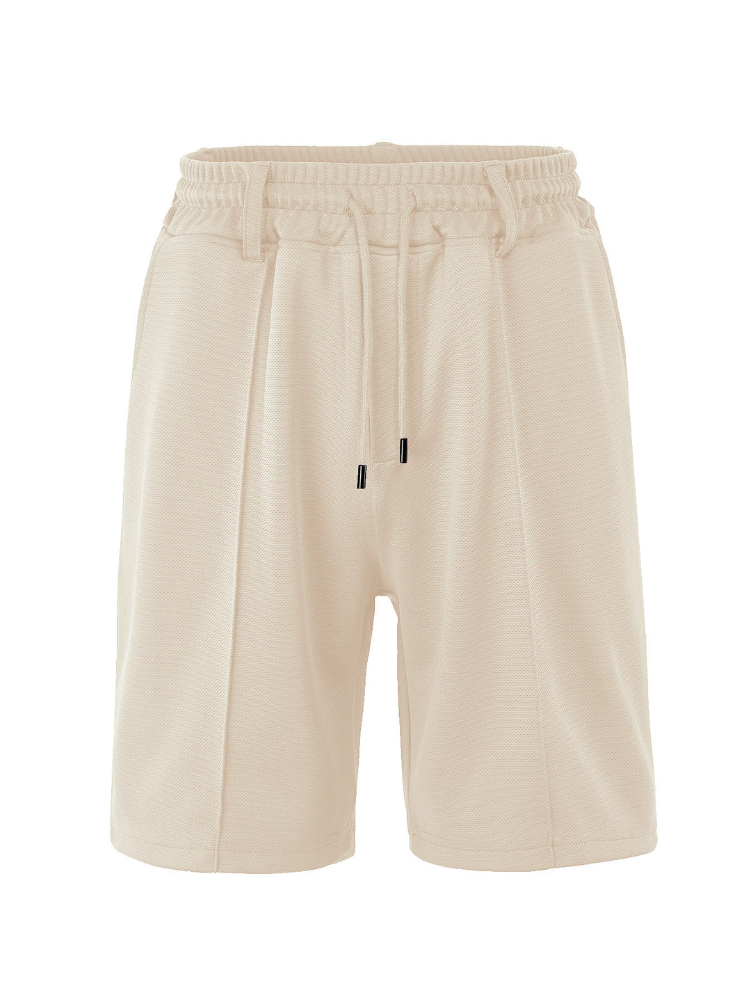 Herren nan knielange Sportshorts mit Netzstruktur, elastischem Tunnelzug und Gürtelschlaufen EB